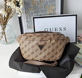 Бананка Guess бежевий
