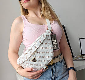 Бананка Guess білий