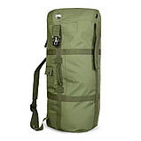 Сумка тактична транспортна баул похідний Solve 80 Л Olive  KT6002401-80*31*31, фото 3