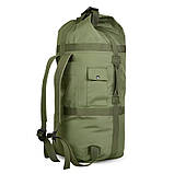 Сумка тактична транспортна баул похідний Solve 80 Л Olive  KT6002401-80*31*31, фото 10