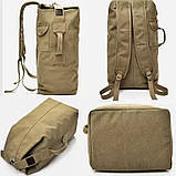 Сумка тактична транспортна баул похідний Solve Olive  KT6005401-55*30*20, фото 4