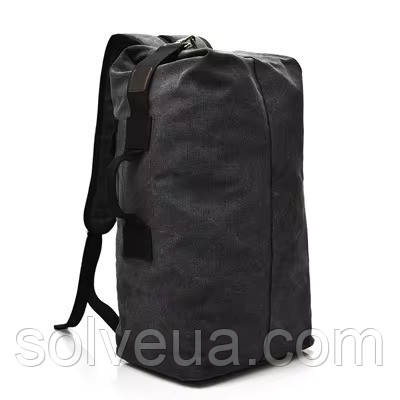 Сумка тактична транспортна баул похідний Solve Black 45*26*20 KT6005302 solve, фото 1