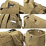 Сумка тактична транспортна баул похідний Solve Койот 45*26*20 KT6005305  solve, фото 4