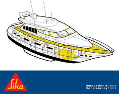 Матеріали для ремонту морських суден і яхт Sika