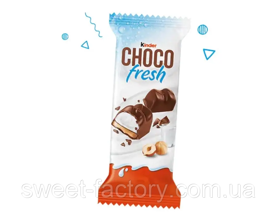 Батончики Kinder Choco Fresh 20g