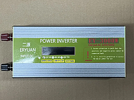 Інвертор 12V-220V, 1000W, LCD дисплей, перетворювач напруги