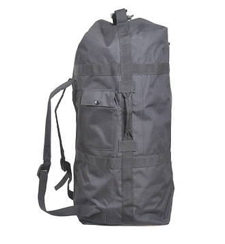 Сумка тактична транспортна баул похідний Solve 80 Л Black 80*31*31 KT6002402 peremogaua