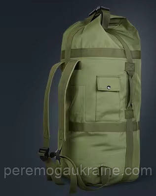 Сумка тактична транспортна баул похідний Solve 80 Л Olive KT6002401-80*31*31