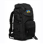 Тактичний похідний рюкзак Solve -50L  KT6003402 Чорний, фото 9
