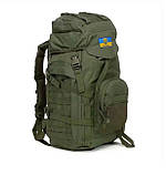 Тактичний похідний рюкзак Solve -50L - KT6003401 Олива, фото 8