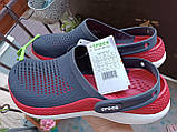 Сабо, клоги крокс Crocs LITERIDE 360 CLOG колір чорний., фото 7