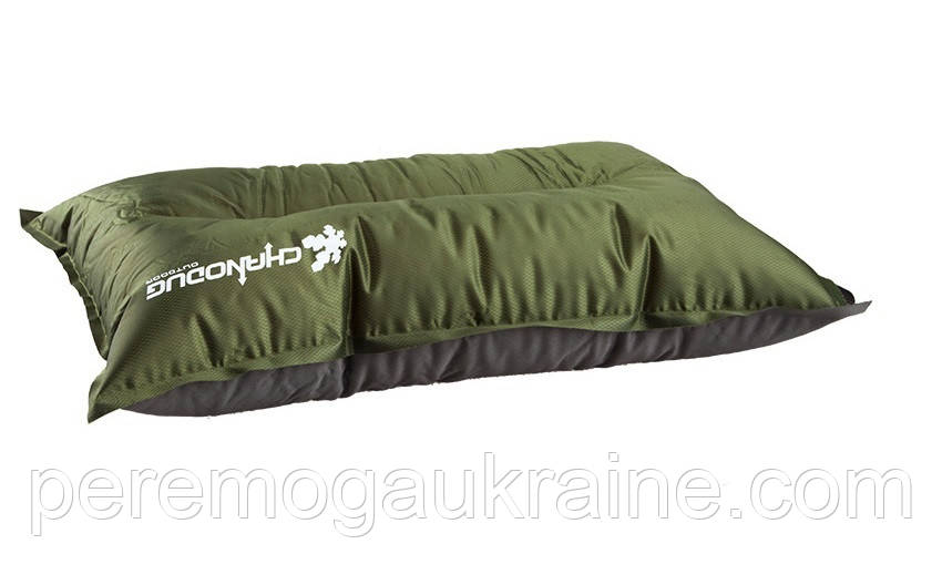 Подушка надувна Chanodug 46 *27*9,5 см KT6004711 Олива