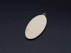 Дерев'яні заготовки. Плашка. 60х29мм / Дерев'яні заготовки. Плашка. 60х29мм