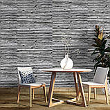 Декоративна 3D панель самоклейка 700х700х6мм Зебра дерево (081) SW-00000019, фото 5