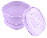 Воскоплав силіконовий SL-400 лавандовий, фото 4