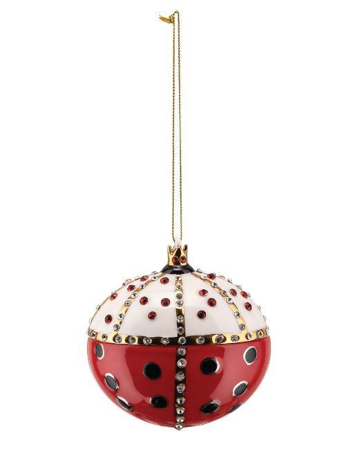 Ялинкова іграшка Alessi Re Coccinello 8,5х6х8,5 см