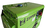 Дизельний генератор Zipper ZI-STE7500DSH, фото 7