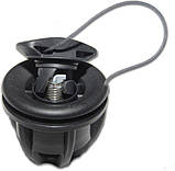 Клапан повітряний Borika, колір чорний, для надувних човнів ПВХ, фото 6