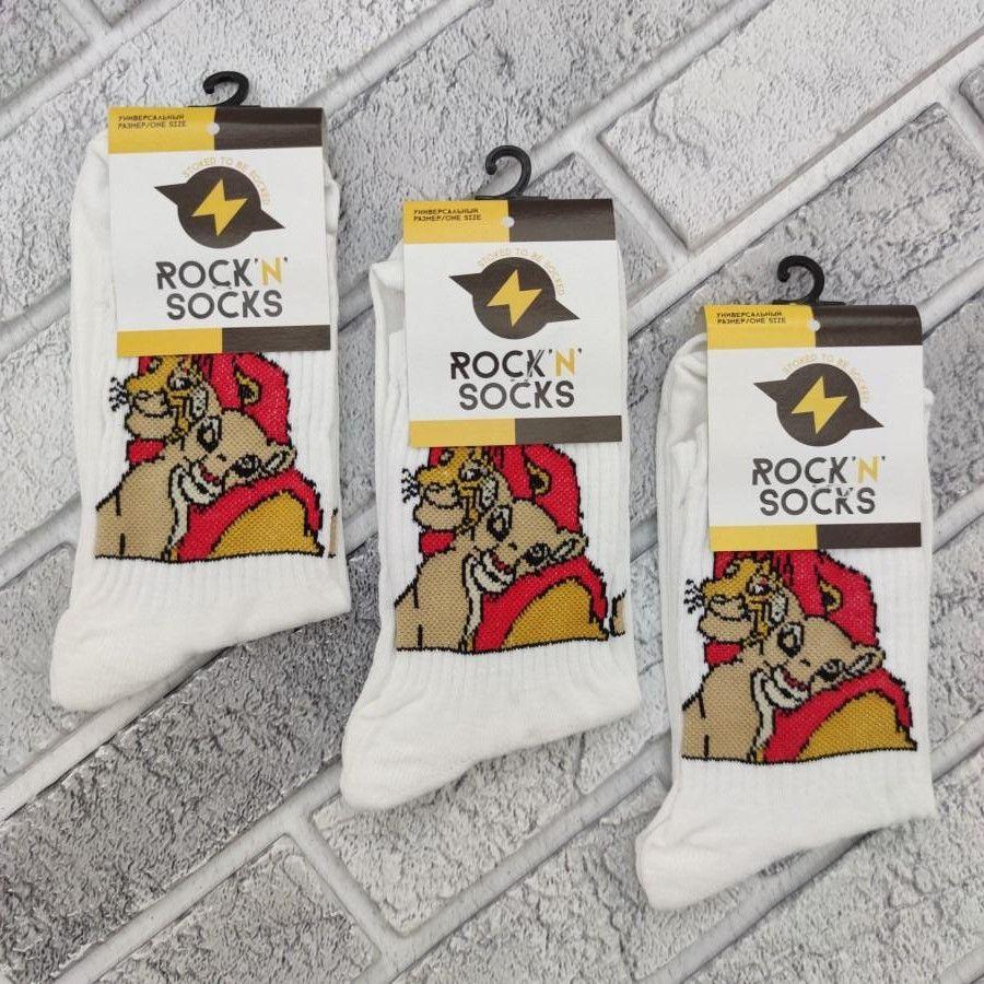 Шкарпетки високі весна/осінь Rock'n'socks 555-41 Україна one size (37-44р) 30030224