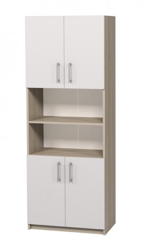 Шафа напівзакрита з чотирма дверцятами 7712