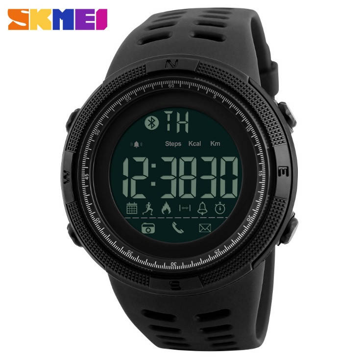 

Спортивные мужские часы Skmei Smart Clever 1250 (Bluetooth) Спортивний розумний годинник