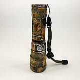 Портативний LED ліхтар на батареї BL-P512M-P90, Посилений ручний ліхтарик, Невеликий ручний ліхтар PW-54, фото 2