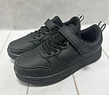 Стильні якісні дитячі кросівки Stilli 35 23 см чорні, фото 2