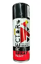 Емаль-аерозоль жаростійка Rector 400мл чорна