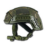 Балістичний шолом Sestan-Busch Helmet Olive (S) З захистом NIJ IIIA та системою WENDY + кавер на шолом, фото 3