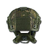 Балістичний шолом Sestan-Busch Helmet Olive (S) З захистом NIJ IIIA та системою WENDY + кавер на шолом, фото 5