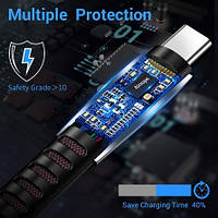 Usb Кабель Awei 2в1 CL-930 Lightning - Micro 1м, фото 2