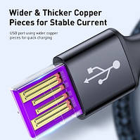 Usb Кабель Awei 2в1 CL-930 Lightning - Micro 1м, фото 4