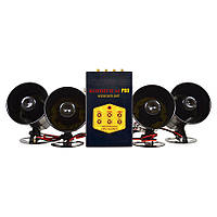 Відлякувач птахів КОРШУН-16 PRO (4динаміки), від ворон, шпаків, чайок,щурок акустичний