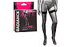 Панчохи в дрібну сітку зі стразами чорного кольору California Exotic Novelties Talla, фото 5
