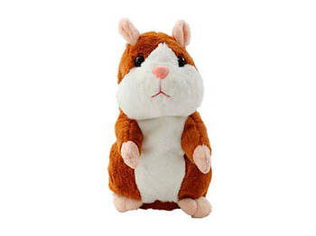 М'яка іграшка Хом'як, 14см, повторюшка, на батарейці MP2310 G-Rich