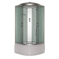 Душовий бокс Delfi TOR 095H White 90x90x215 глибокий піддон