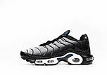 Чоловічі кросівки Nike Air Max TN Black/Gray весна-осінь-літо (чорний з сірим). Живе фото, фото 6