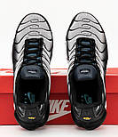 Чоловічі кросівки Nike Air Max TN Black/Gray весна-осінь-літо (чорний з сірим). Живе фото, фото 7