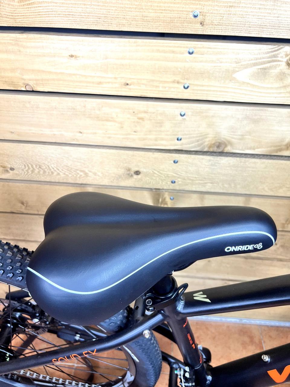 Сідло для велосипеда ONRIDE Shire Gel чорне 267х148мм