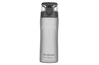 Пляшка для води Ardesto Matte Bottle AR-2205-PGY 600 мл сіра