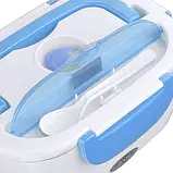 Ланч Бокс Electronic Lunchbox (40 Вт, 1.05 л, працює від прикурювача, 12V, ложка в кришці), фото 3