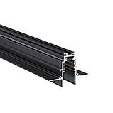 Магнітний трек для гіпсокартону 12мм МТ03 (чор) 3 м.п, фото 2