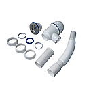 Сифон для кухонної мийки 65мм діаметром з гнучкою трубою 32мм труба TPTS-1110, фото 4