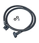 Універсальний шланг подачі води 2м для підключення пральних машин, фото 4