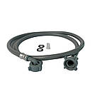 Універсальний шланг подачі води 2м для підключення пральних машин, фото 5