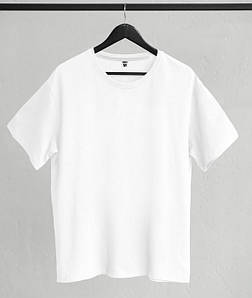 Футболка жіноча Оверсайз 3500ж (Уп.4шт M-XXL), Білий