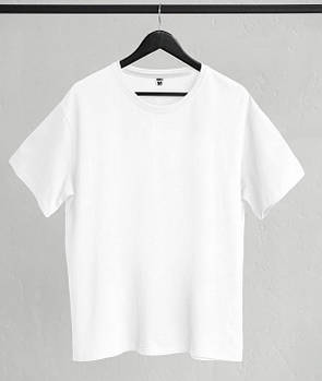 Футболка жіноча Однотонна 6300ж (Уп.4шт M-XXL), Білий