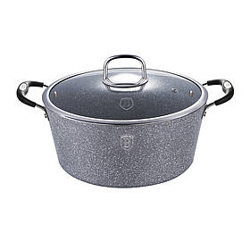 Каструля із кришкою Berlinger Haus Gray Stone Touch Line BH-1151-N 2.5 л 20 см