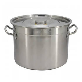 Каструля з кришкою Bohmann BH-3635-31 30 л 35 см срібляста
