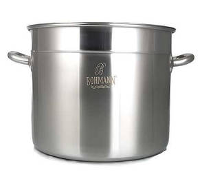 Каструля з кришкою Bohmann BH-4626-39 39 л 26 см срібляста